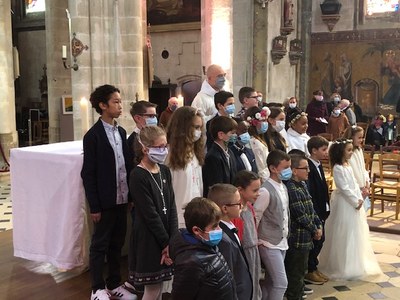 Retraite et messe de Première Communion — Ensemble scolaire Notre Dame
